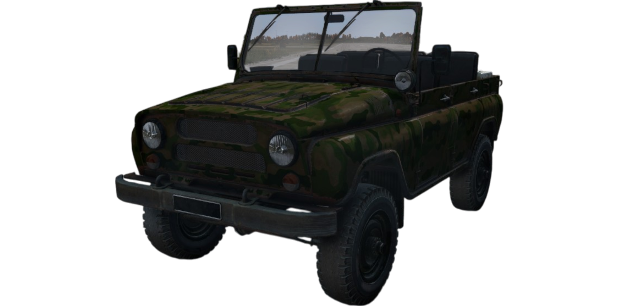 UAZ-469 Open Top